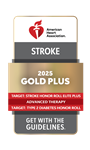 Get With the Guidelines Gold Plus Award seal